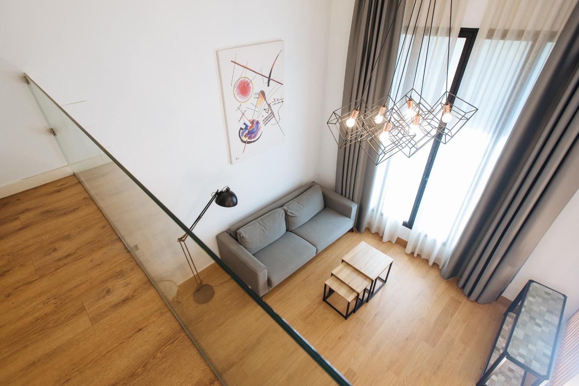 Ferienwohnung Loft Patricia Nervion Sevilla Exterior foto